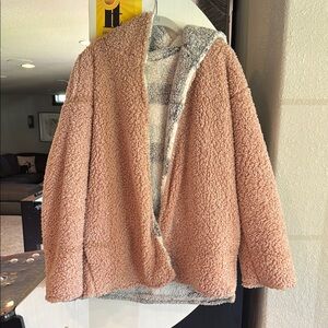 Cozy Tan Sherpa Jacket